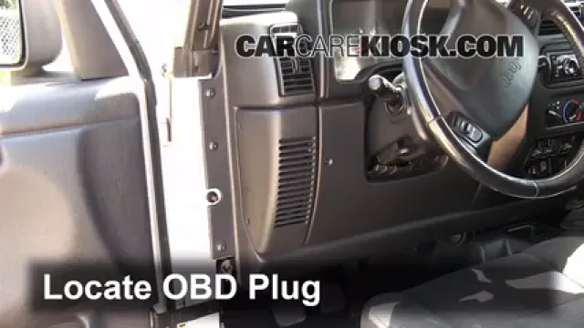 2004 Jeep Wrangler Rubicon 4.0L 6 Cyl. Compruebe la luz del motor Diagnosticar